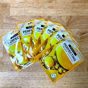 Set of 5 Collagen Face Masks, NICKAK New York